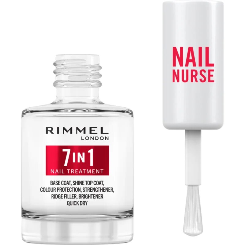 Rimmel Nail Nurse 7-in-1 podlak in nadlak za nohte 7 v 1 12 ml