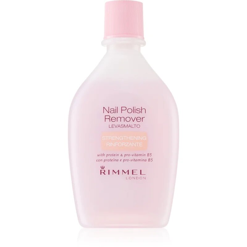 Rimmel Nail Polish Remover odstranjevalec laka za nohte z učvrstitvenim učinkom 100 ml