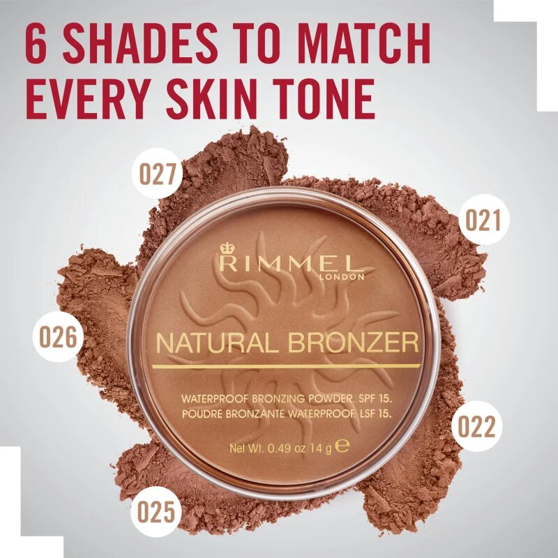 Rimmel Natural Bronzer bronz puder odtenek 003 Sunset 14 g
