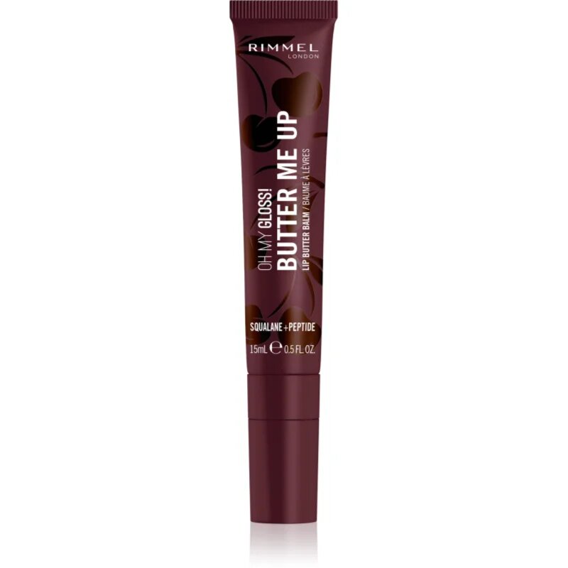Rimmel Oh My Gloss! Butter Me Up vlažilni balzam za ustnice odtenek 011 Cherry Spritz 15 ml