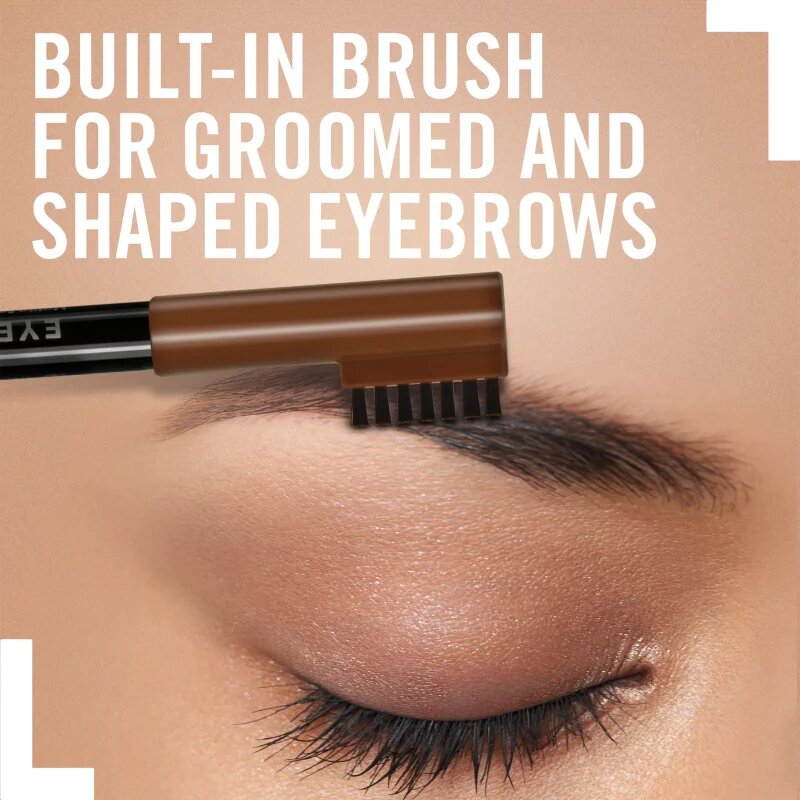 Rimmel Professional svinčnik za obrvi odtenek 004 BLACK BROWN 1.4 g