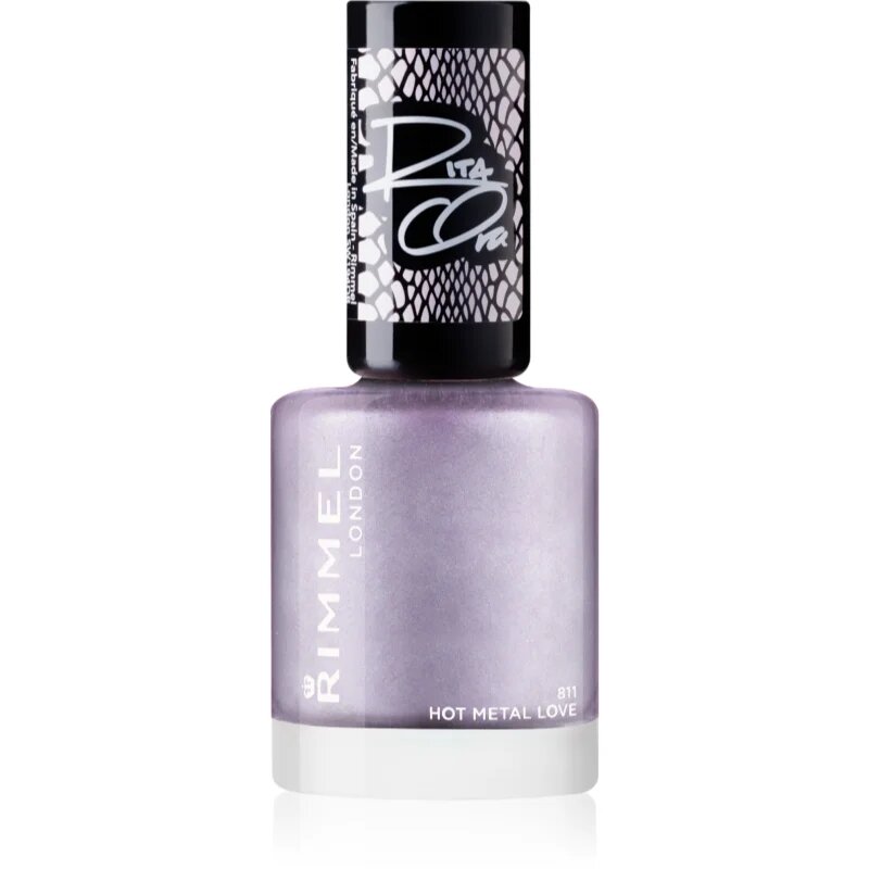 Rimmel Rita Ora lak za nohte odtenek 811 Hot Metal Love 8 ml
