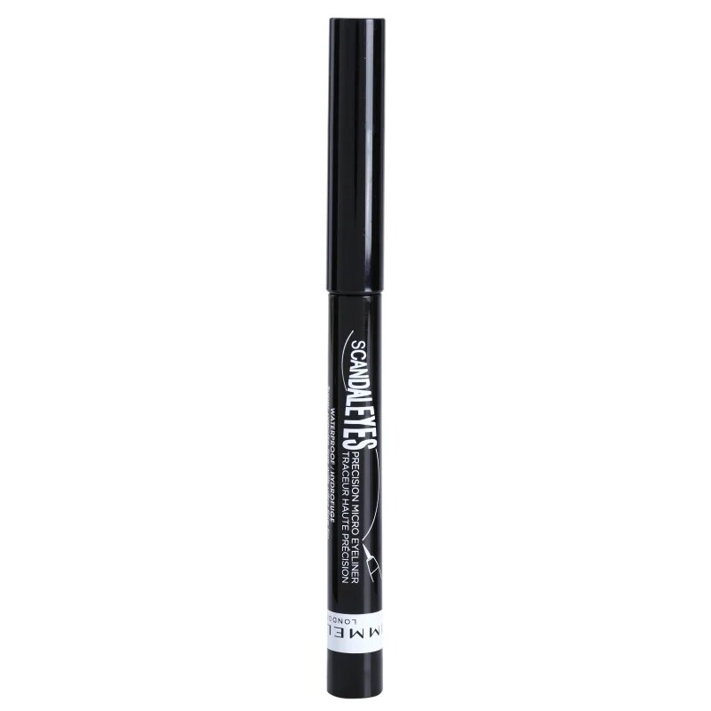 Rimmel ScandalEyes Micro tekoče črtalo za oči vodoodporno odtenek 001 Black 1.1 ml