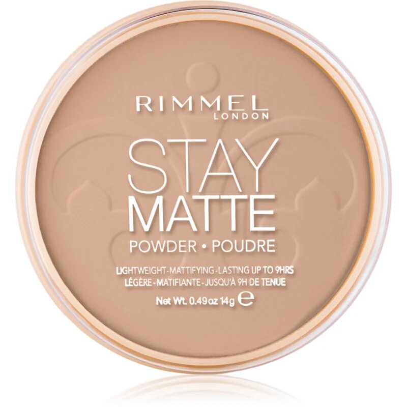 Rimmel Stay Matte puder odtenek 010 Warm Honey 14 g