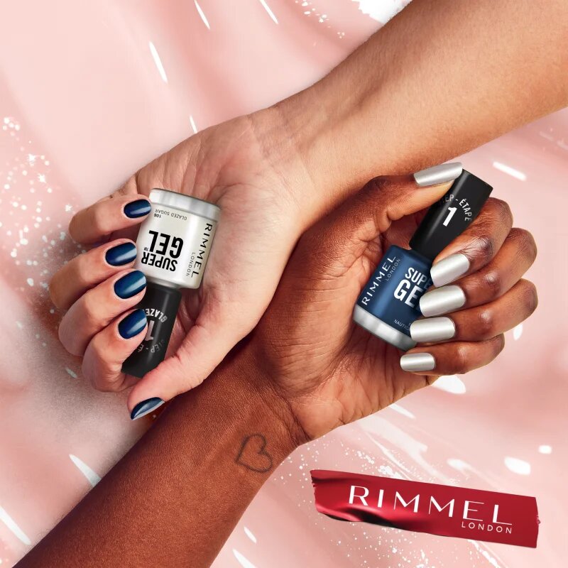 Rimmel Super Gel gel lak za nohte brez uporabe UV/LED lučke odtenek 109 Whipped 12 ml