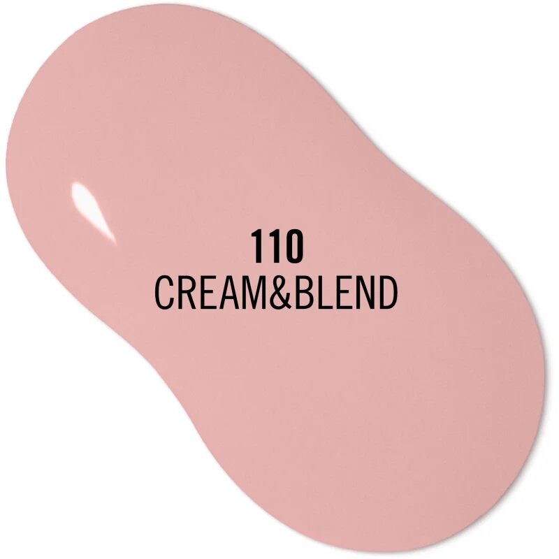 Rimmel Super Gel gel lak za nohte brez uporabe UV/LED lučke odtenek 110 Cream & Blend 12 ml