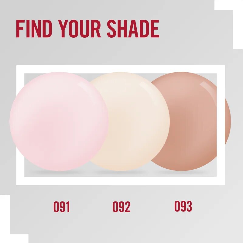 Rimmel Super Gel Step 1 lak za francosko manikiro odtenek 090 Porcelain 12 ml