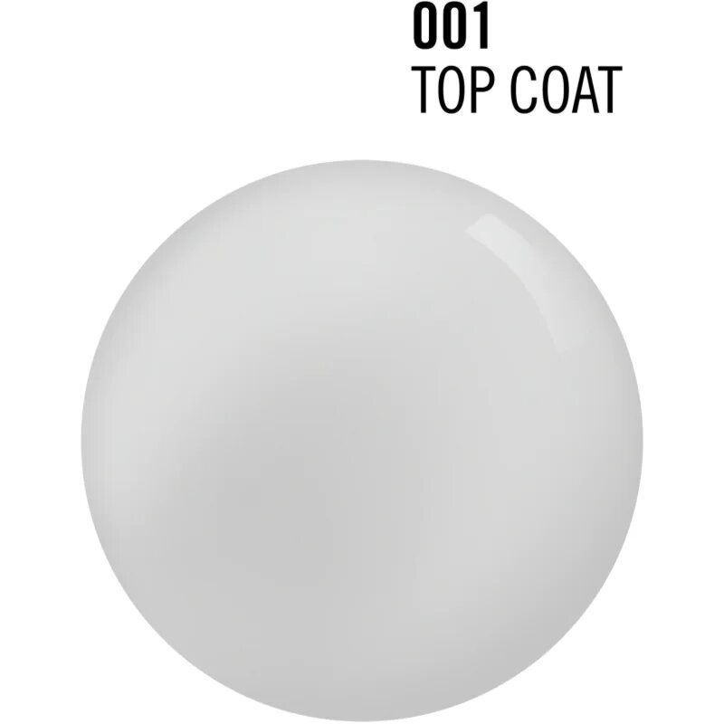 Rimmel SuperGel lak za nohte odtenek 001 Top Coat 12 ml