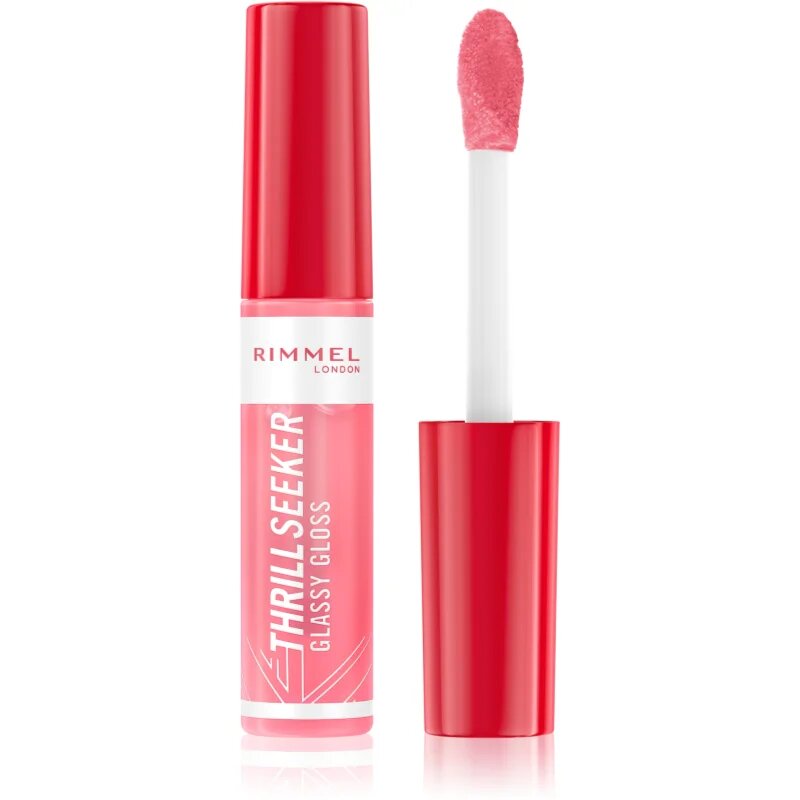 Rimmel Thrill Seeker Glassy Gloss sijaj za ustnice za večji volumen odtenek 500 Pine to the Apple 10 ml