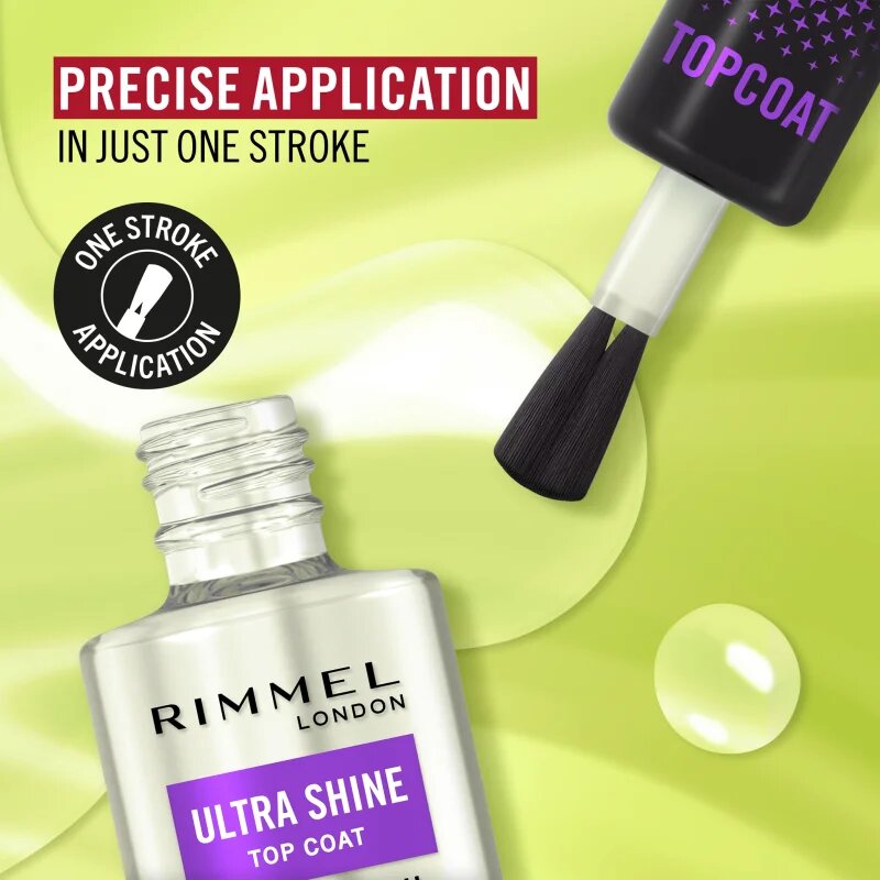 Rimmel Ultra Shine nadlak za popolno zaščito in intenziven sijaj 12 ml