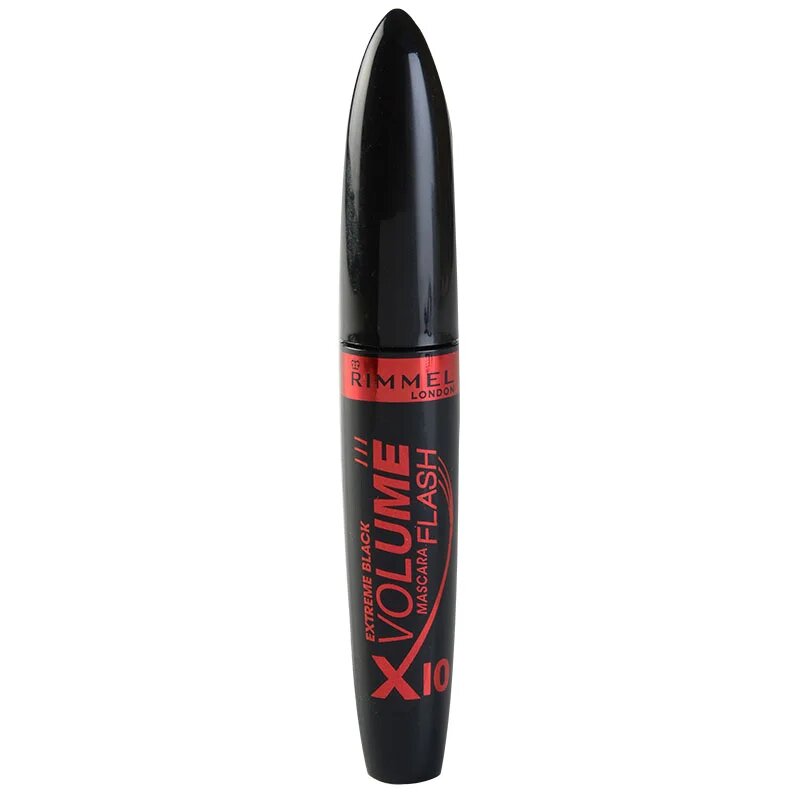 Rimmel Volume Flash X10 Extreme Black maskara za volumen in goste trepalnice odtenek 001 Extreme Black 8 ml