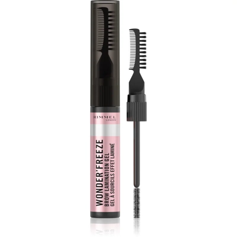 Rimmel Wonder'Freeze gelasta maskara za obrvi odtenek 001 Clear 6 g