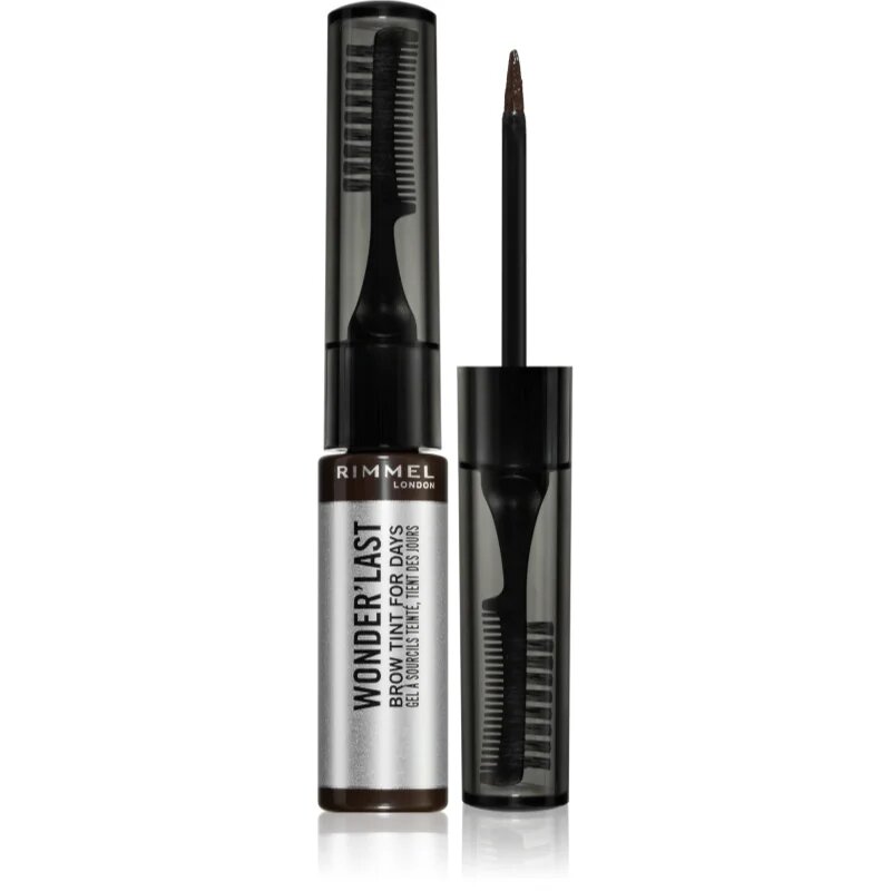 Rimmel Wonder'Last začasna barva za obrvi v gelu odtenek 004 Soft Brown 4.5 ml