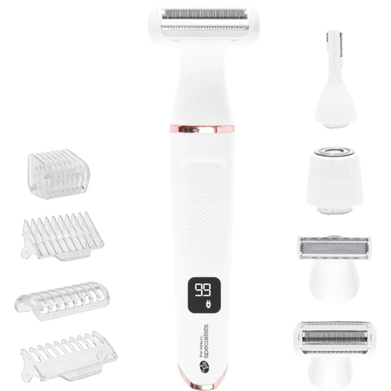 RIO Go Smooth 4-in-1 Lady Shaver & Bikini Trimmer ženski brivnik 4 v 1 1 kos