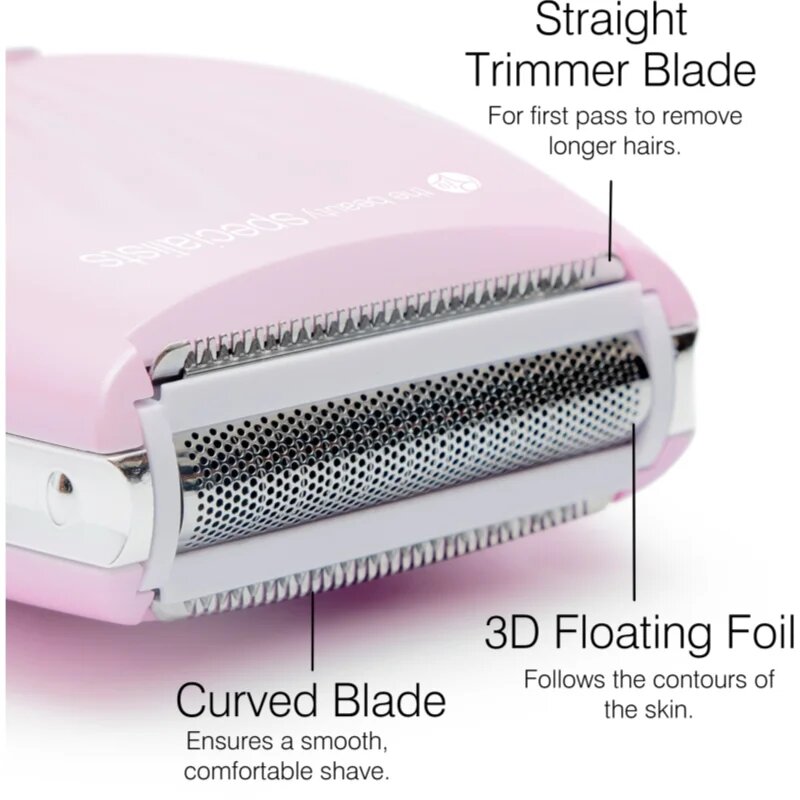 RIO Go Smooth ženski brivnik Pink Chrome 1 kos