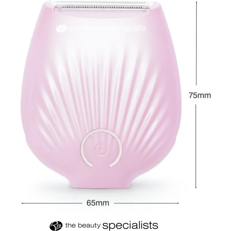 RIO Go Smooth ženski brivnik Pink Chrome 1 kos