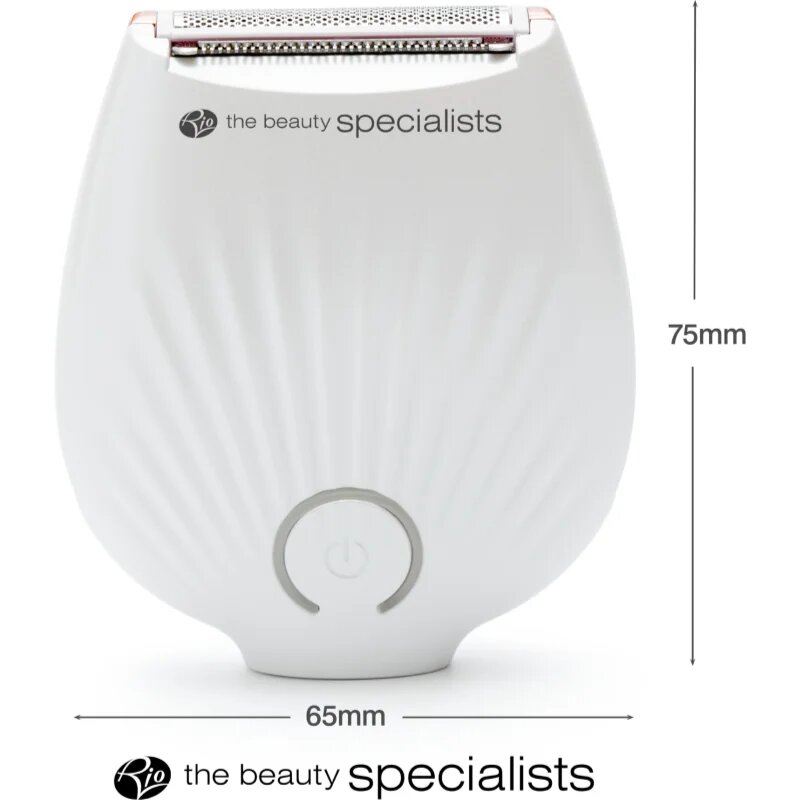 RIO Go Smooth ženski brivnik White Rose 1 kos