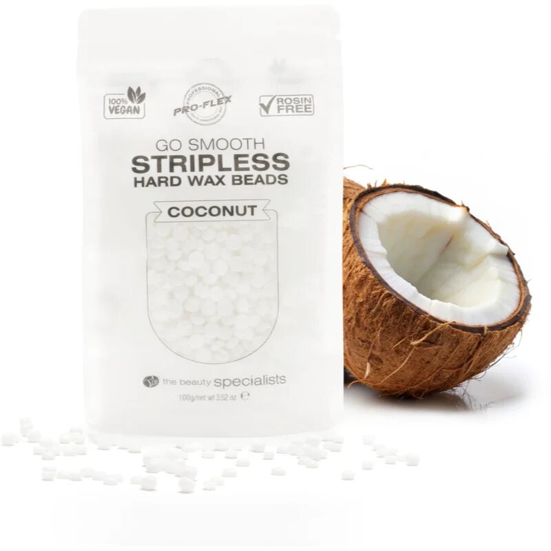 RIO Hard Wax Beads Coconut voščene pečke za depilacijo 5x100 g