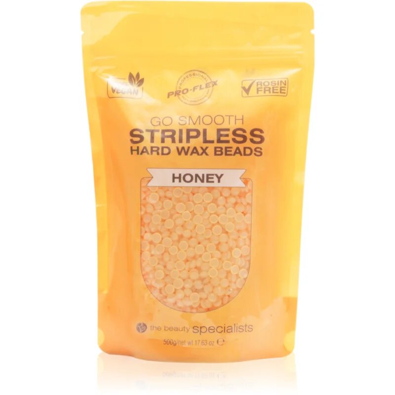 RIO Hard Wax Beads Honey voščene pečke za depilacijo 500 g