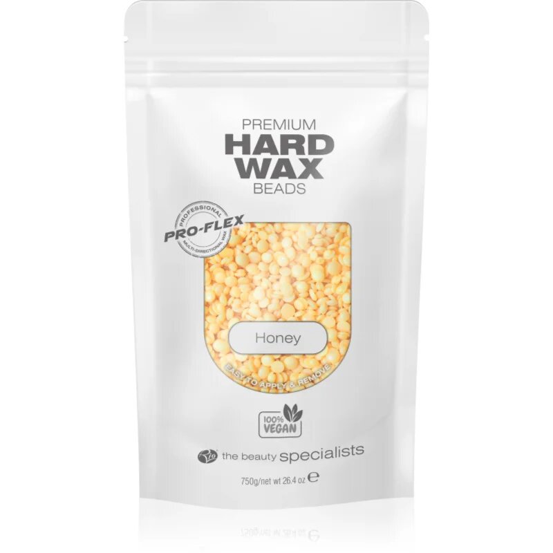 RIO Hard Wax Beads Honey voščene pečke za depilacijo 750 g