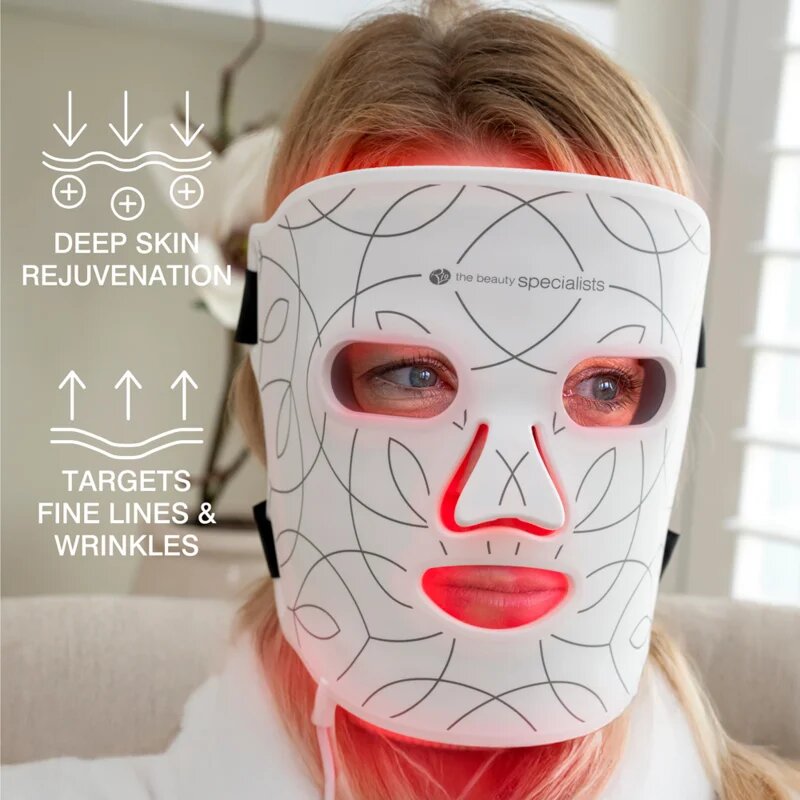 RIO LED Face Mask Advanced Anti-Aging LED-maska za obraz 1 kos