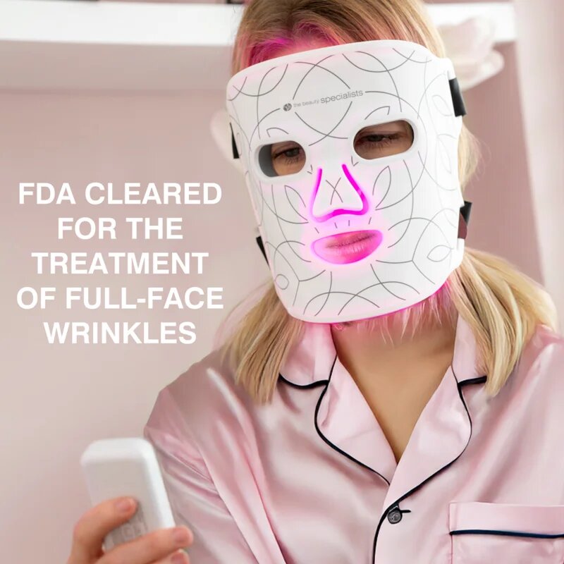 RIO LED Face Mask Advanced Anti-Aging LED-maska za obraz 1 kos