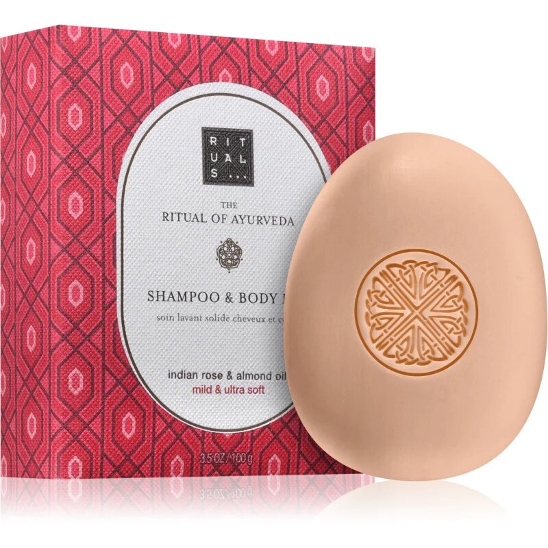 RITUALS The Ritual Of Ayurveda trdi šampon za telo 100 g