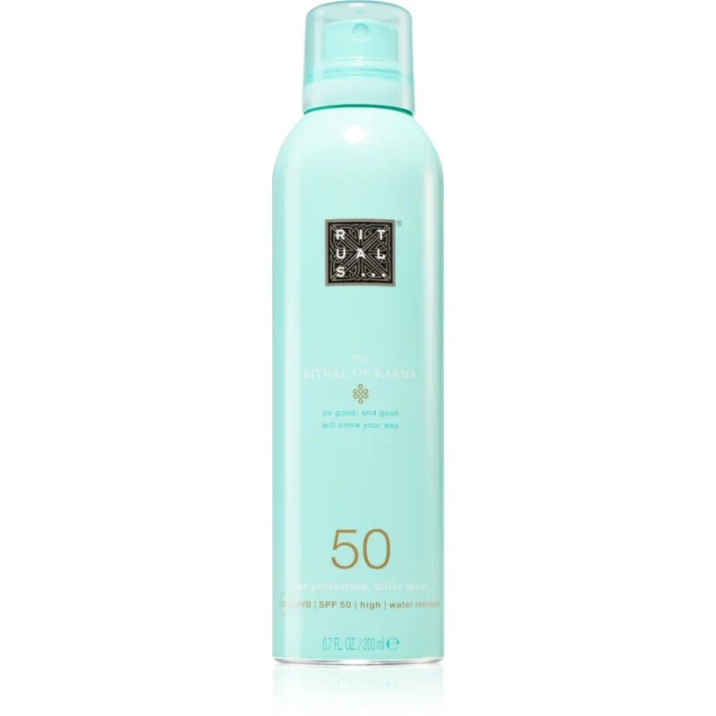 RITUALS The Ritual Of Karma losjon za sončenje v pršilu SPF 50 SPF 50 200 ml