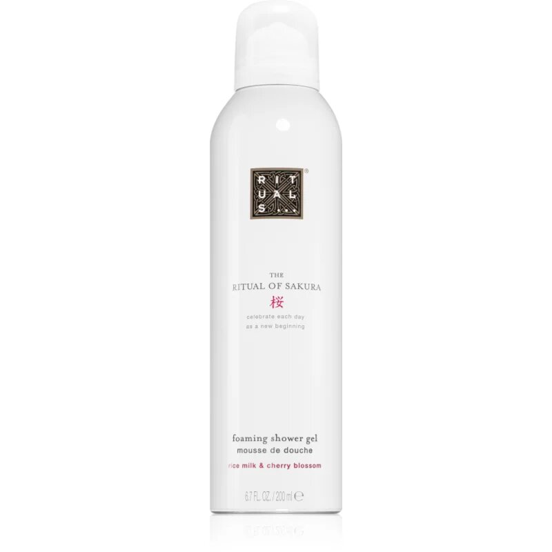 RITUALS The Ritual Of Sakura pena za prhanje Rice Milk & Cherry Blossom 200 ml