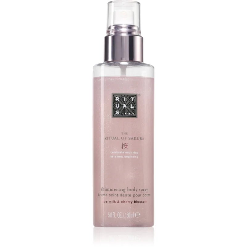 RITUALS The Ritual Of Sakura pršilo za telo z bleščicami 150 ml