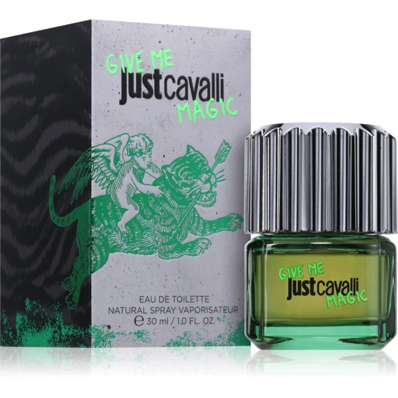 Roberto Cavalli Just Cavalli Give Me Magic For Him toaletna voda za moške 30 ml