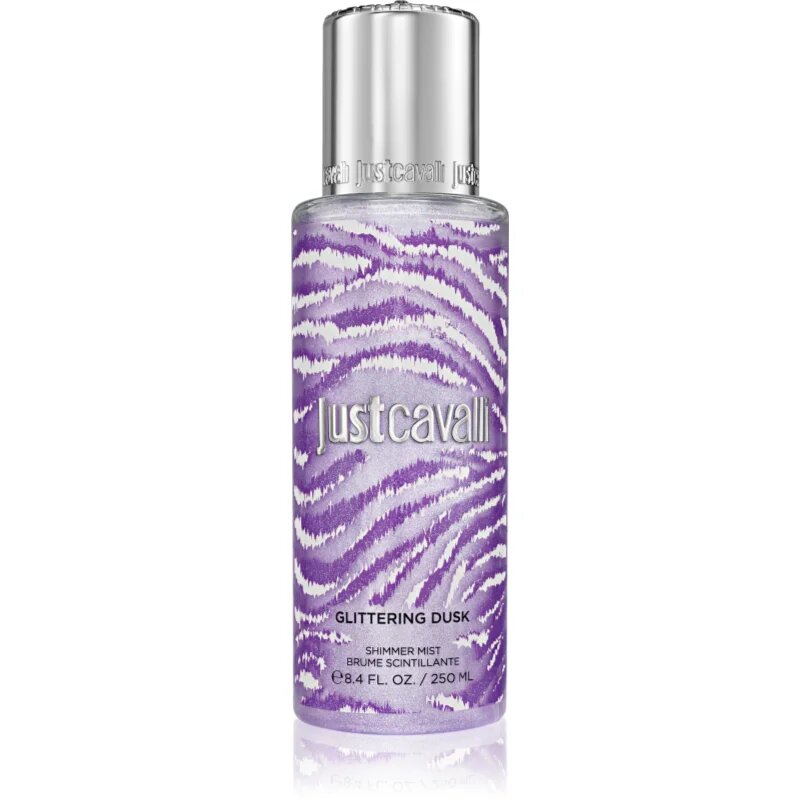 Roberto Cavalli Just Cavalli Glittering Dusk posvetlitvena meglica za telo za ženske 250 ml