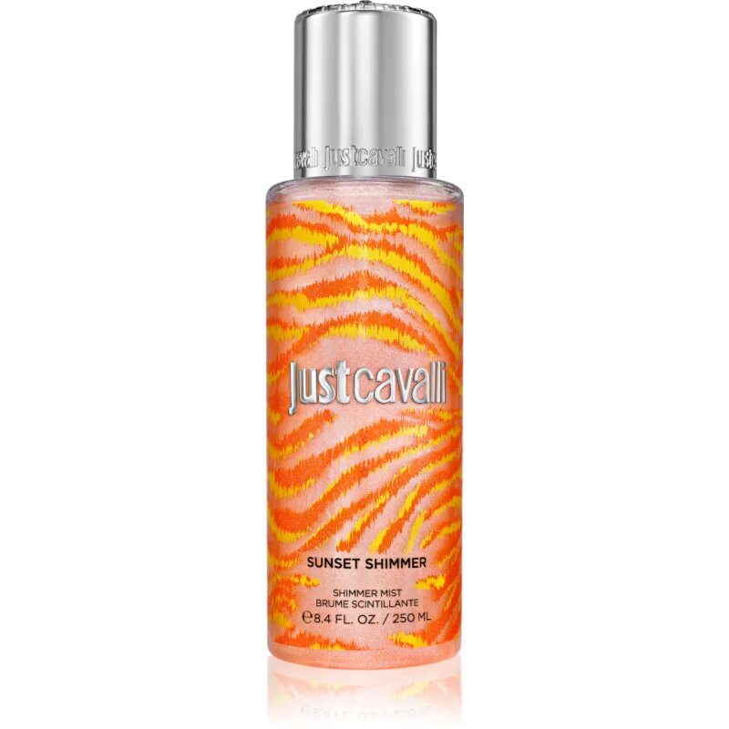 Roberto Cavalli Just Cavalli Sunset Shimmer posvetlitvena meglica za telo za ženske 250 ml