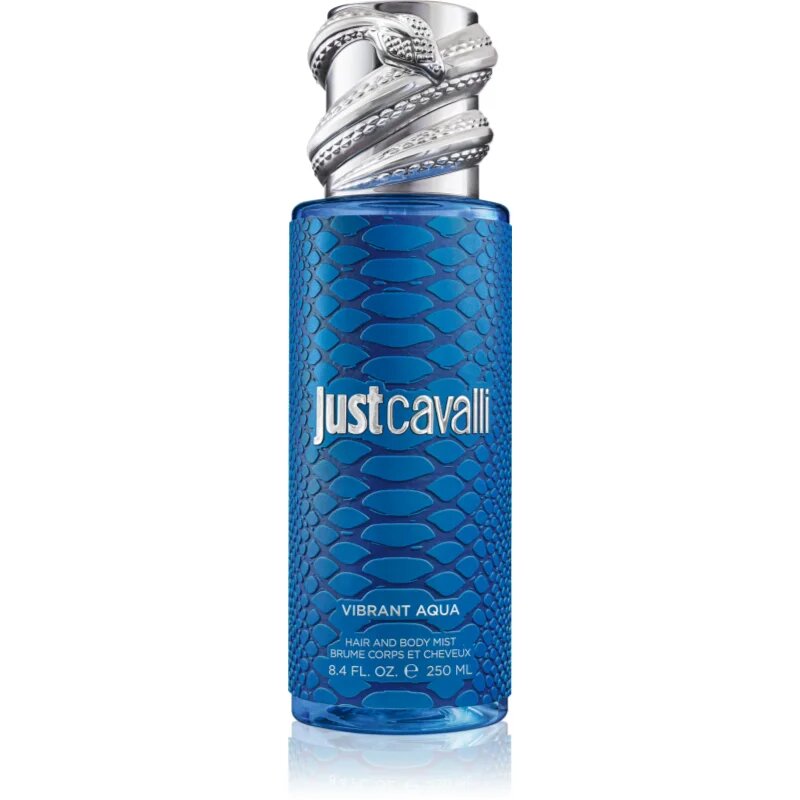 Roberto Cavalli Just Cavalli Vibrant Aqua odišavljeno pršilo za telo za ženske 250 ml