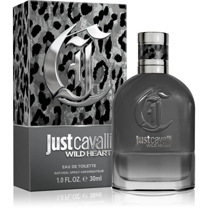 Roberto Cavalli Just Cavalli Wild Heart For Him toaletna voda za moške 30 ml