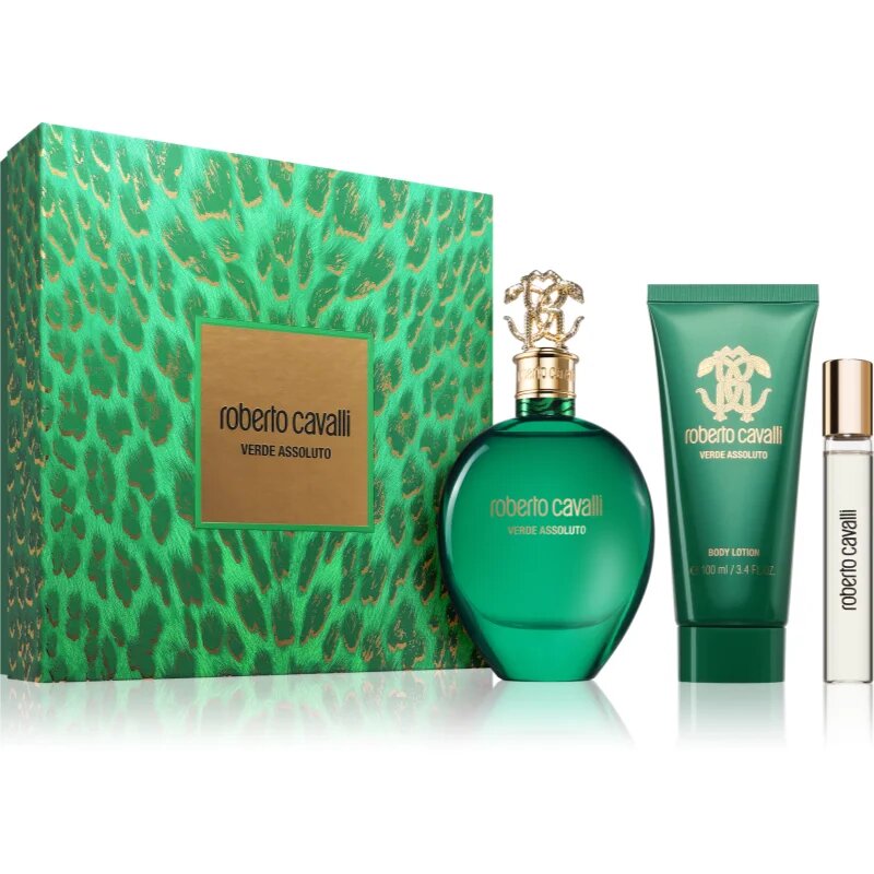 Roberto Cavalli Signatura Verde Assoluto darilni set za ženske