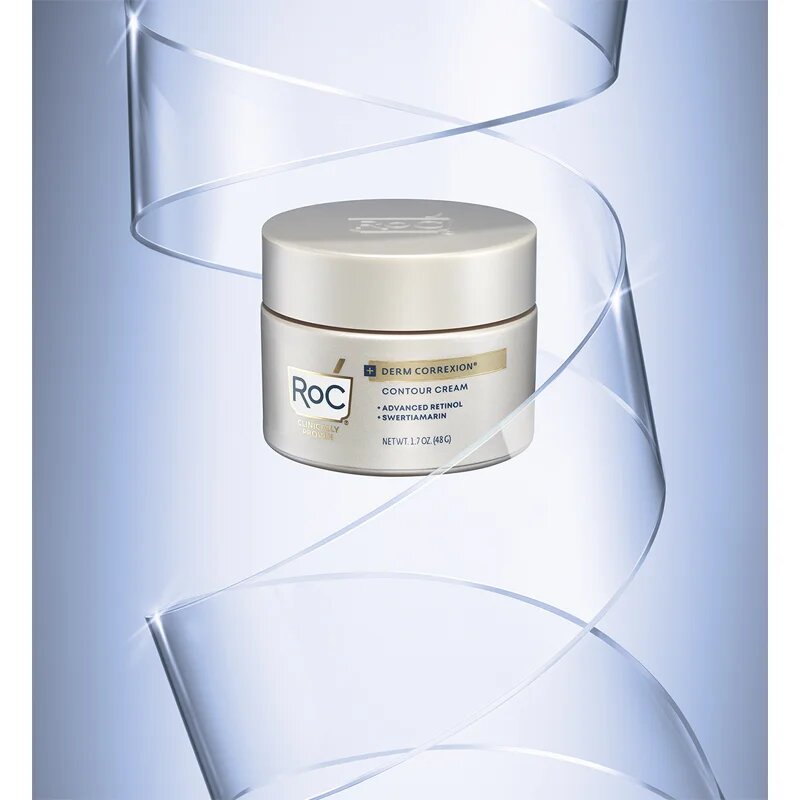 RoC Derm Correxion Contour učvrstitvena krema proti gubam za obraz z retinolom 50 ml