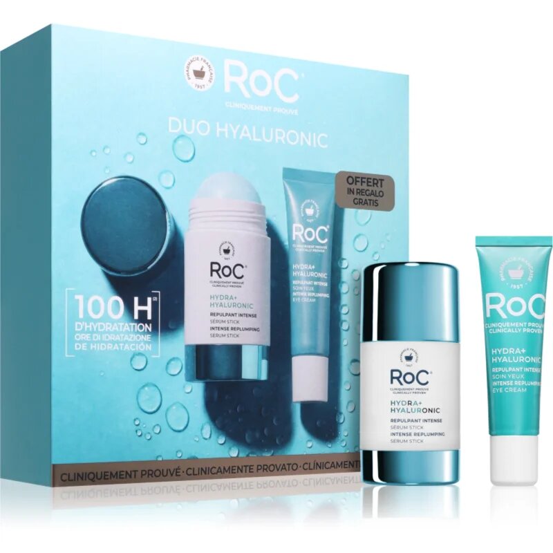 RoC Duo Hyaluronic darilni set za intenzivno hidracijo