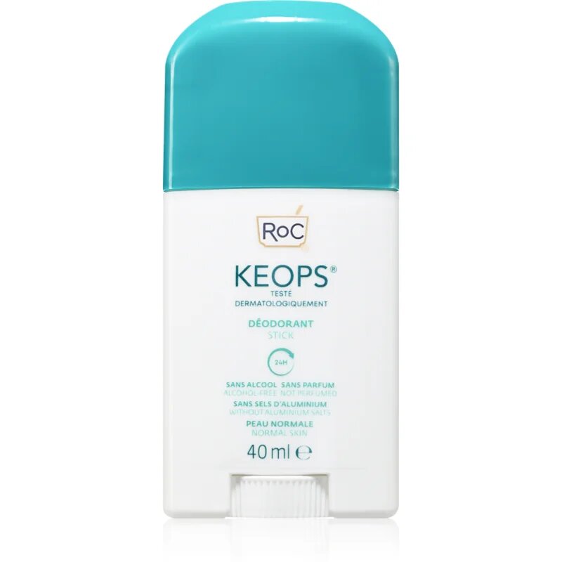 RoC Keops Deodorant Stick trdi deodorant brez aluminijevih soli 40 ml