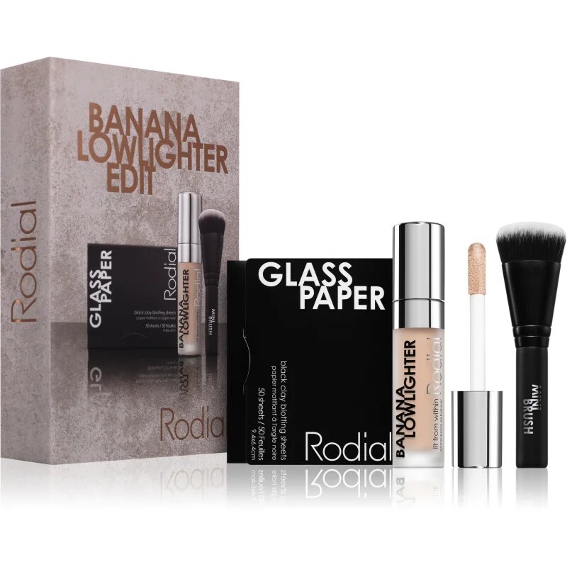 Rodial Banana Lowlighter Edit darilni set