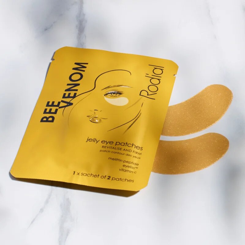 Rodial Bee Venom Jelly Eye Patches gelaste blazinice za učvrstitev kože za pod oči s pomirjajočim učinkom 2 kos
