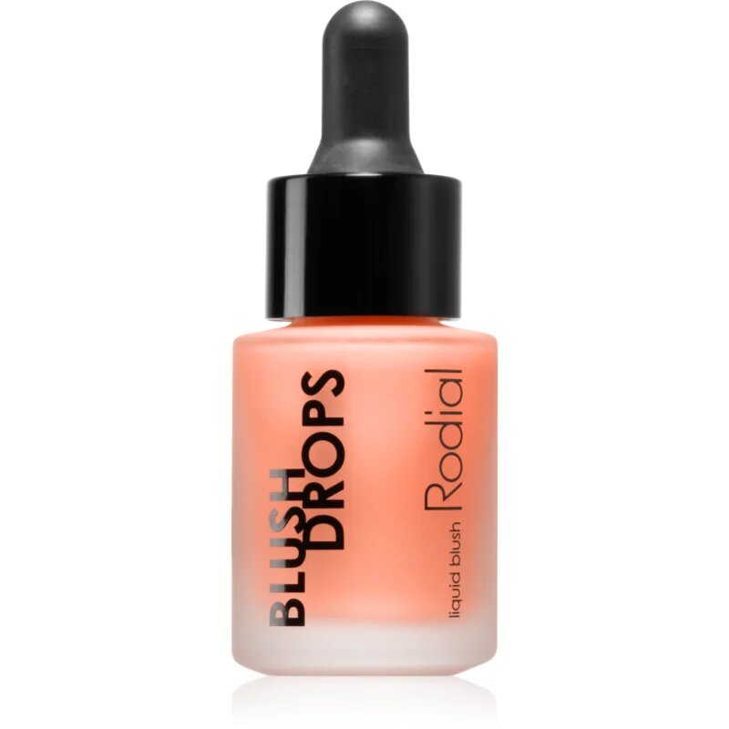 Rodial Blush Drops tekoče rdečilo in sijaj za ustnice ki dodaja hidracijo in sijaj odtenek Apricot Sorbet 15 ml