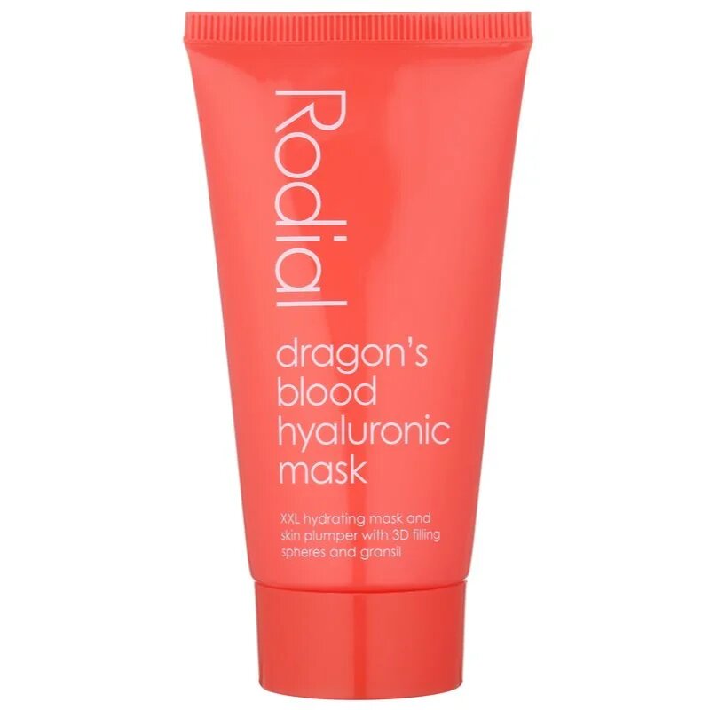 Rodial Dragon's Blood Hyaluronic Mask intenzivna gladilna in vlažilna gelasta maska za obraz 50 ml