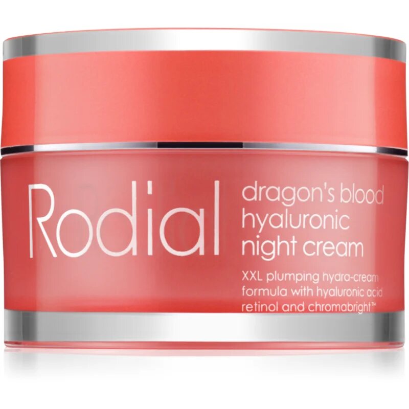 Rodial Dragon's Blood Hyaluronic Night Cream nočna pomlajevalna krema 50 ml