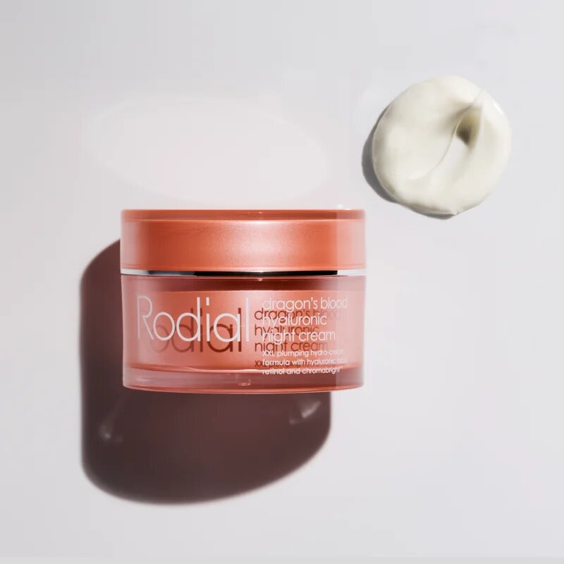 Rodial Dragon's Blood Hyaluronic Night Cream nočna pomlajevalna krema 50 ml