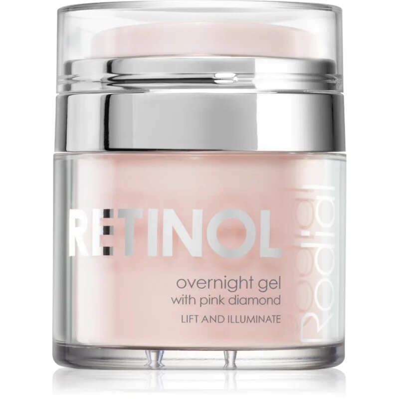 Rodial Retinol Overnight Gel nočna gelasta krema za vlaženje in glajenje kože z retinolom 50 ml