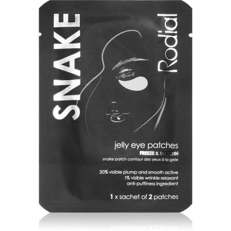 Rodial Snake Jelly Eye Patches hidrogel maska za predel okoli oči 4x2 kos