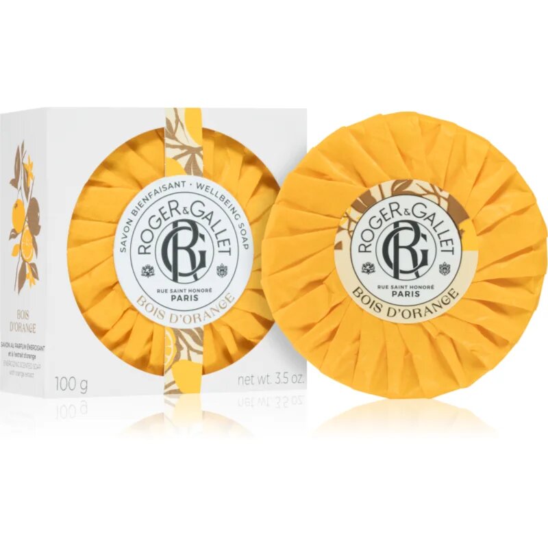 Roger & Gallet Bois d'Orange Wellbeing Soap parfumsko milo 100 g