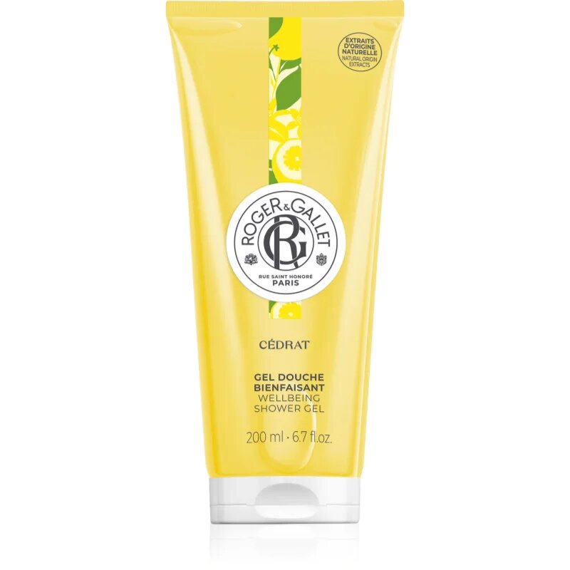 Roger & Gallet Cédrat osvežujoč gel za prhanje 200 ml