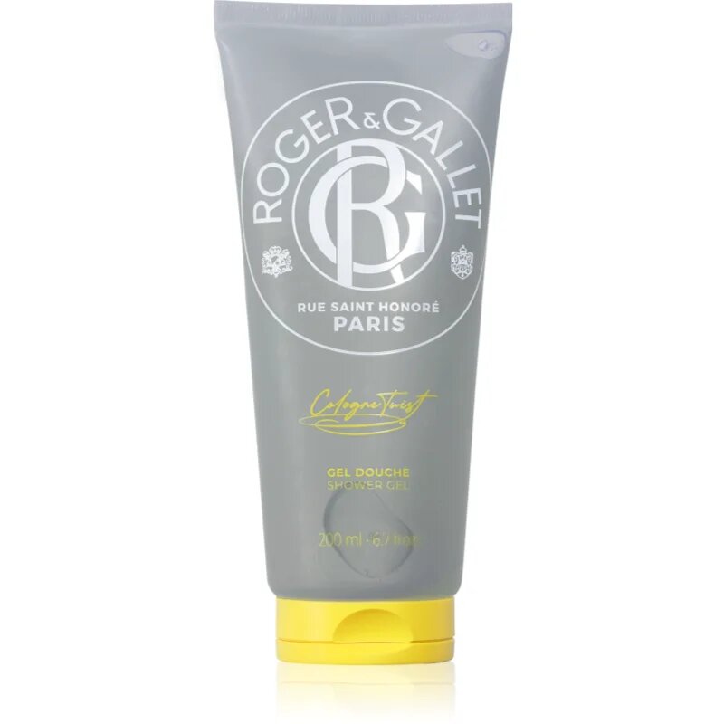 Roger & Gallet Cologne Twist gel za prhanje s poživljajočim učinkom za moške 200 ml